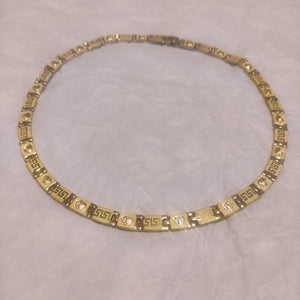 Collana a piastre oro 18kt 750